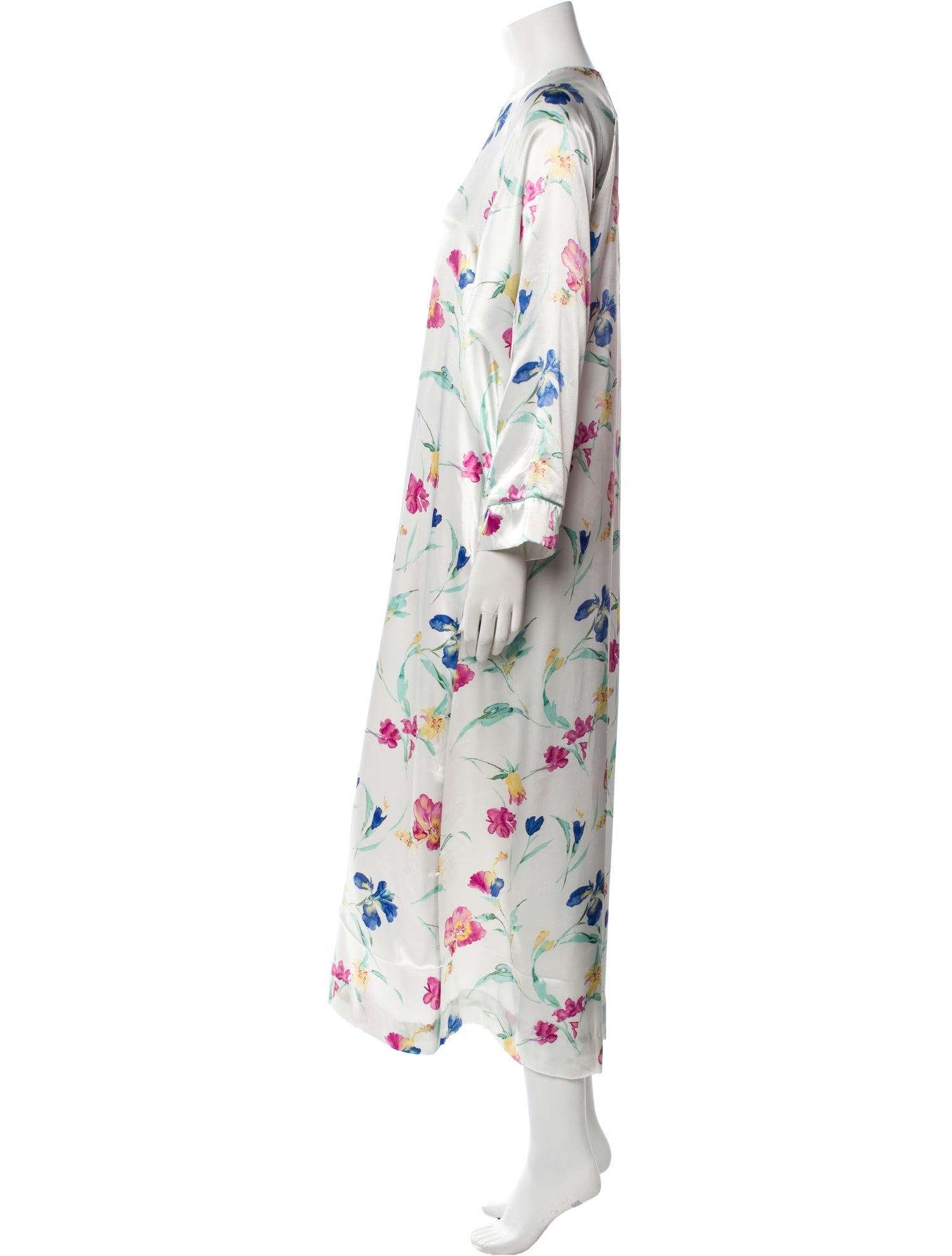 Christian Dior Floral Print Long Dress