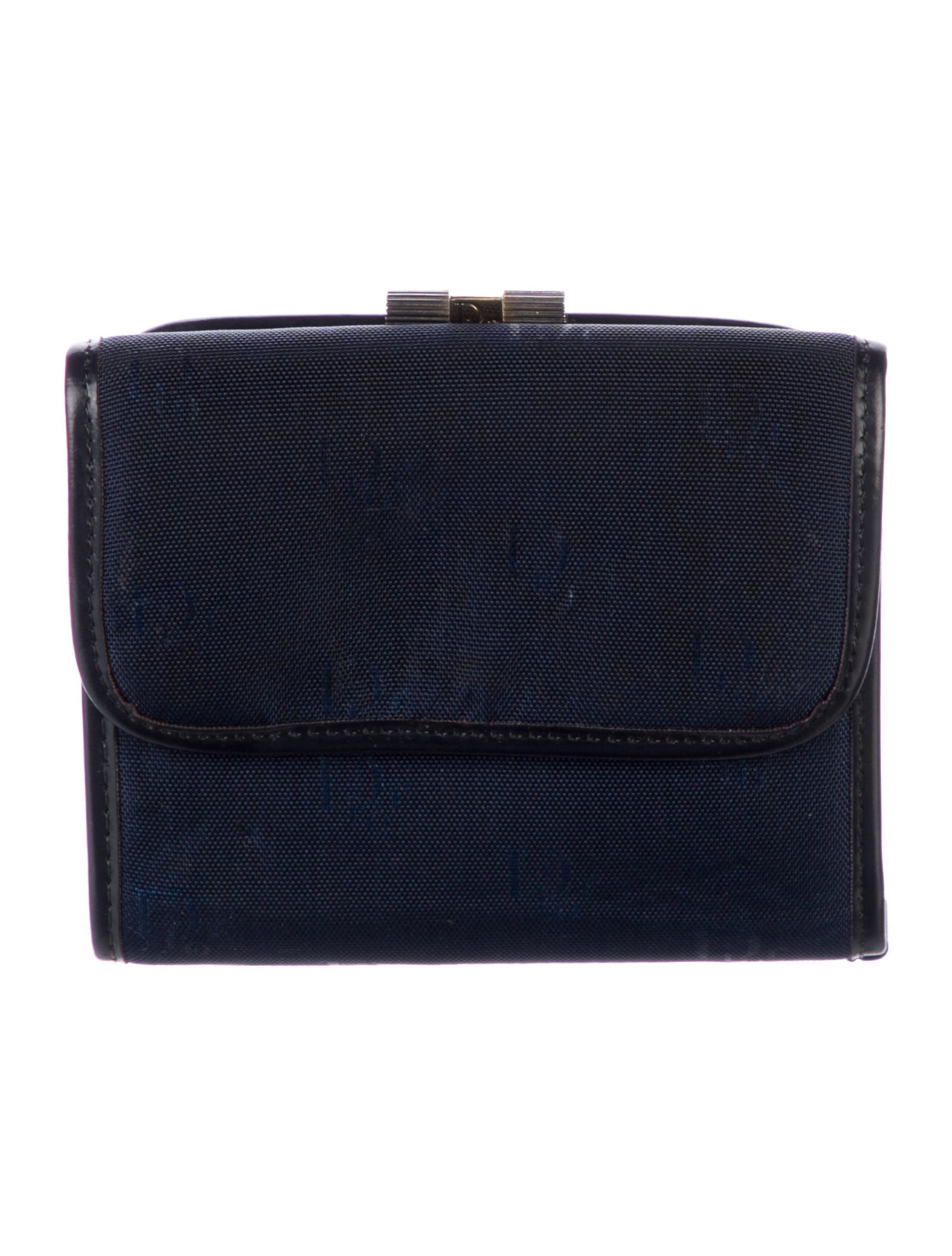 Christian Dior Vintage Late 1970's - Early 1980's Compact Wallet