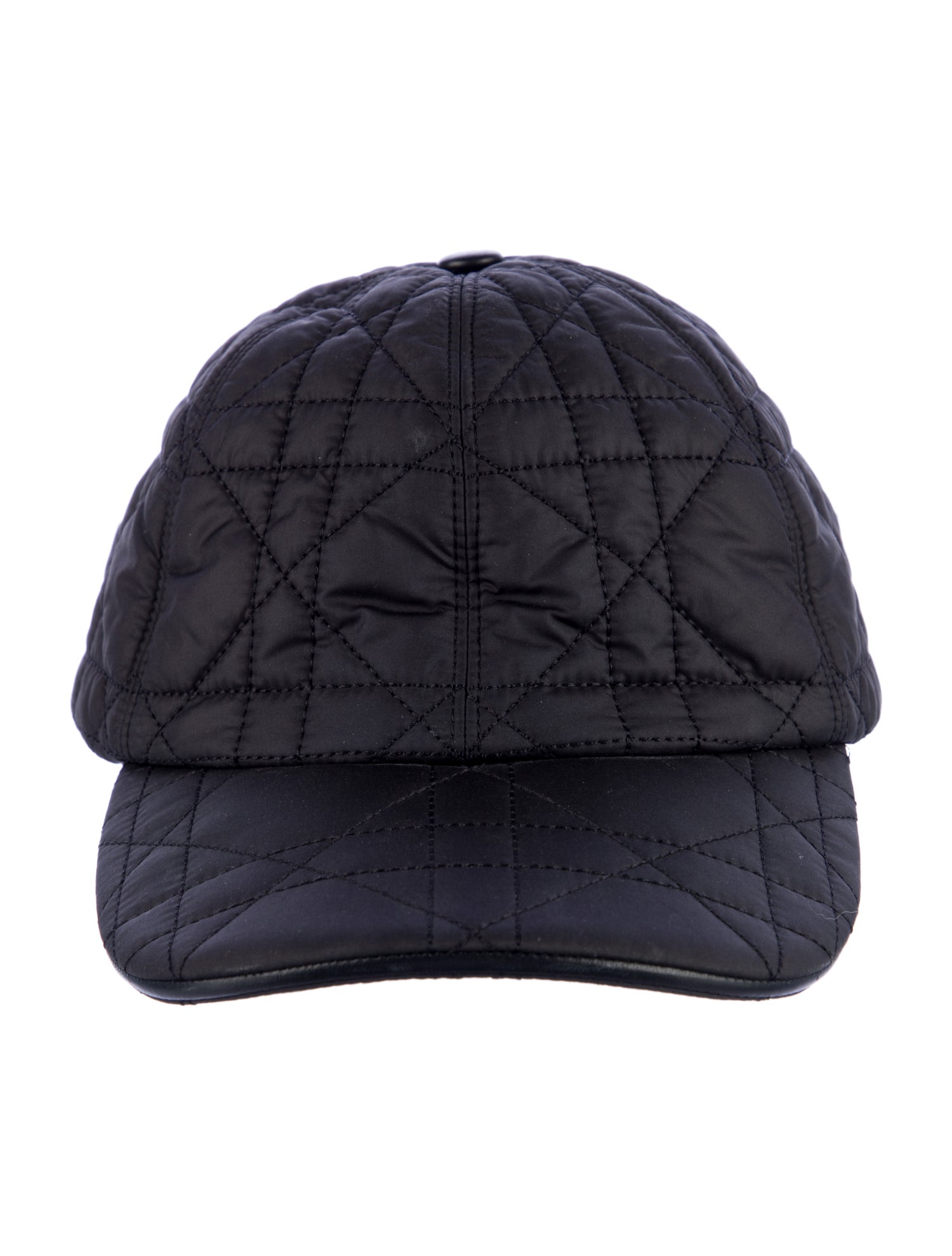 Christian Dior Quilted Nylon Baseball Hat