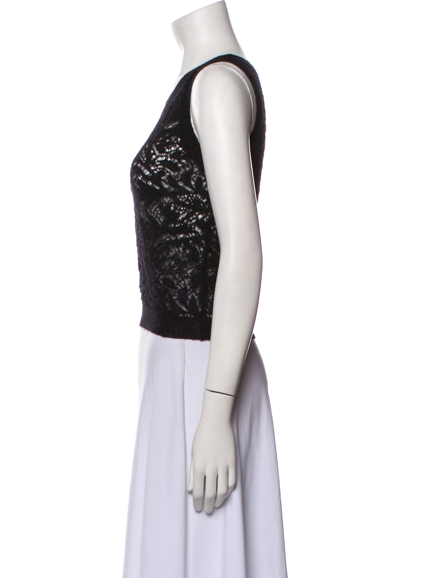 Christian Dior Cashmere Scoop Neck Sweater