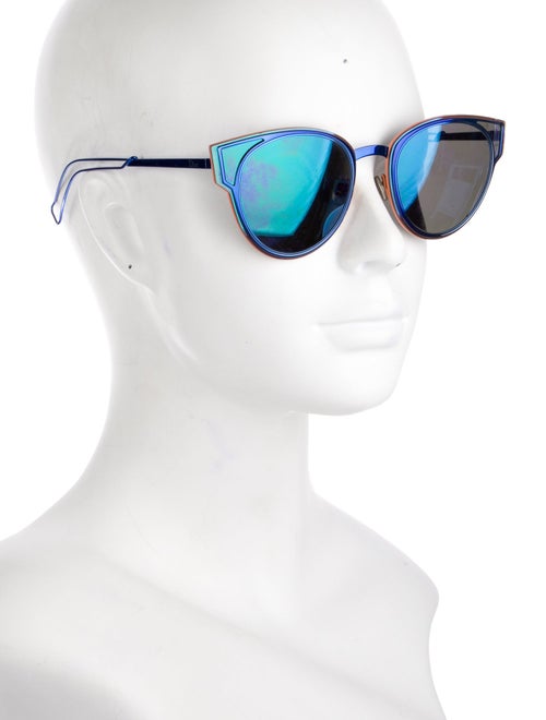 Christian Dior Dioramal Round Sunglasses