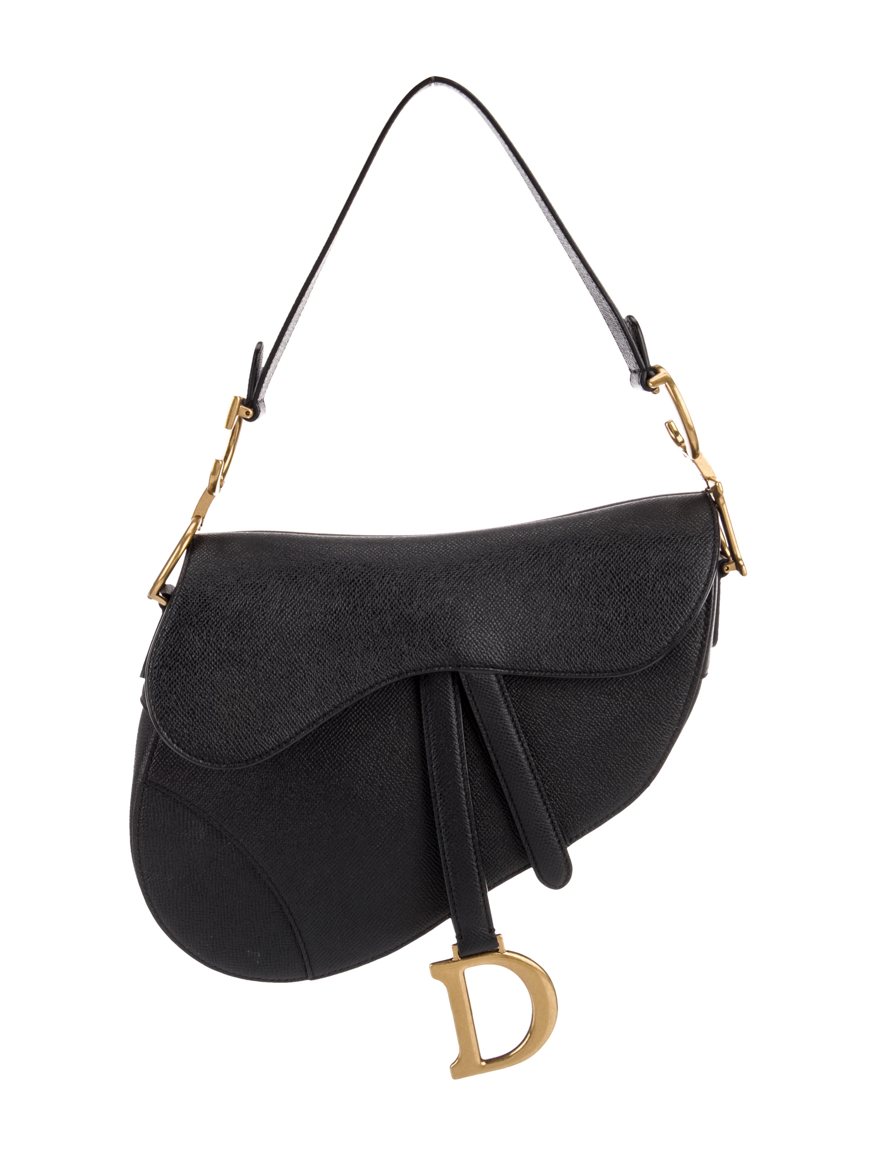 Christian Dior Leather Saddle