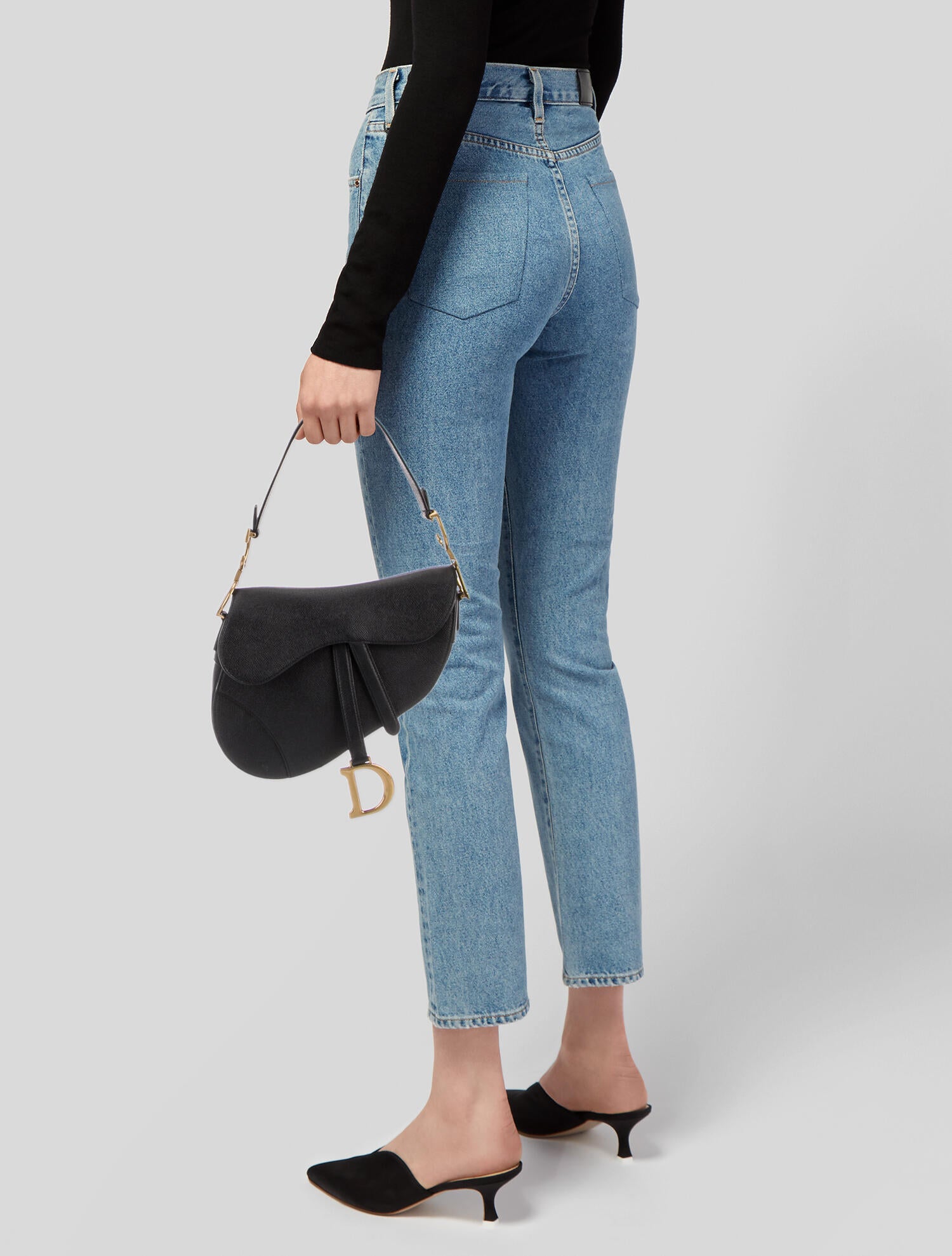 Christian Dior Leather Saddle