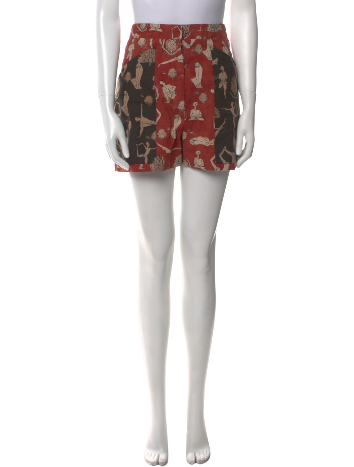 Christian Dior Printed Mini Shorts