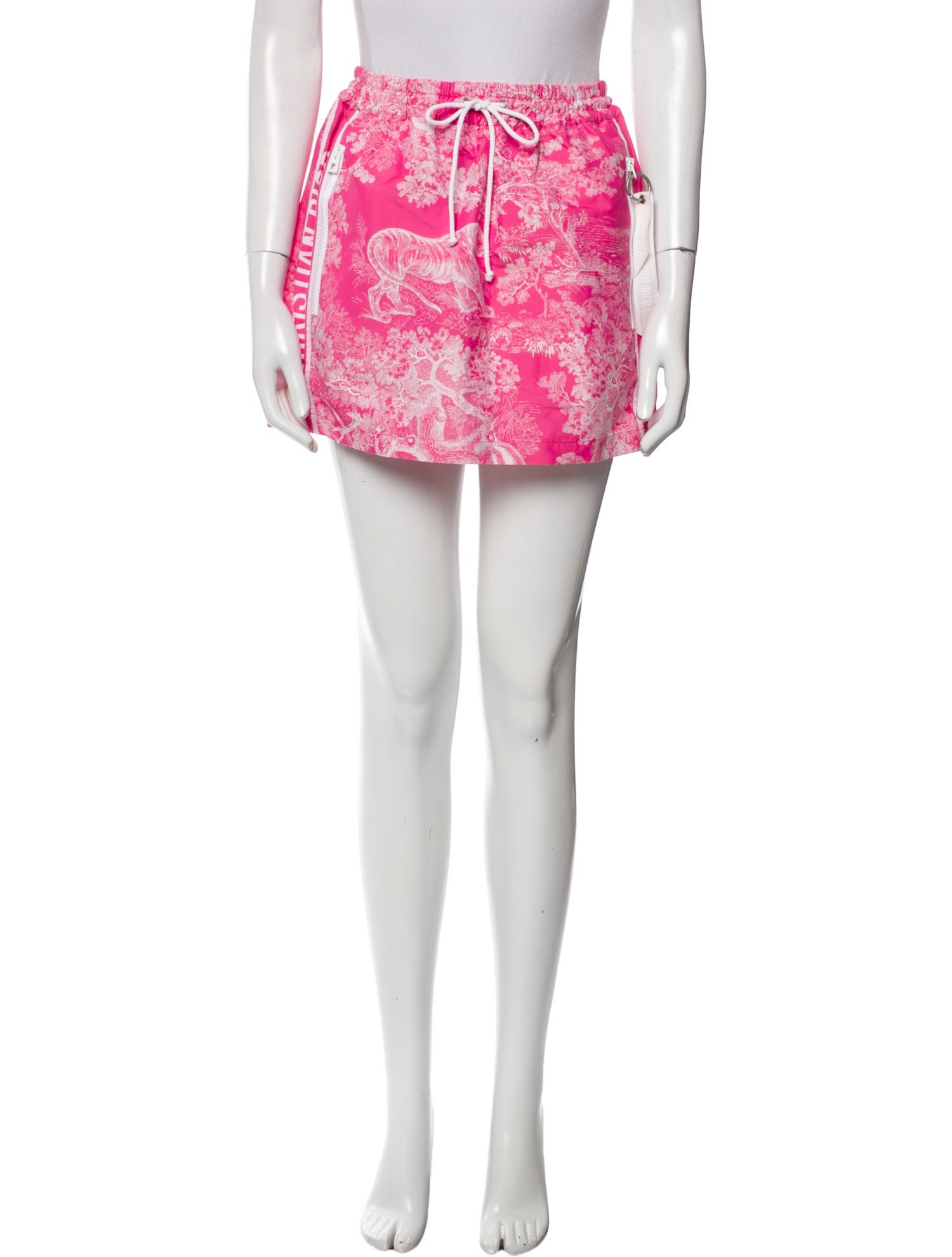Christian Dior Printed Mini Skirt