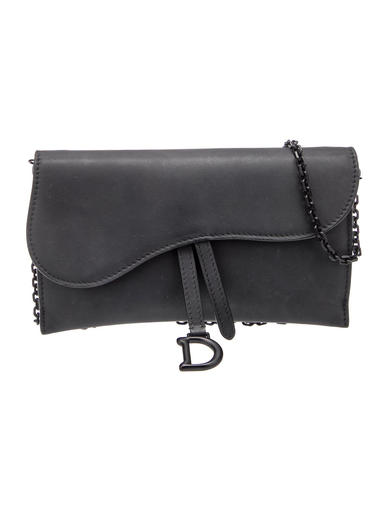 Christian Dior Leather Saddle