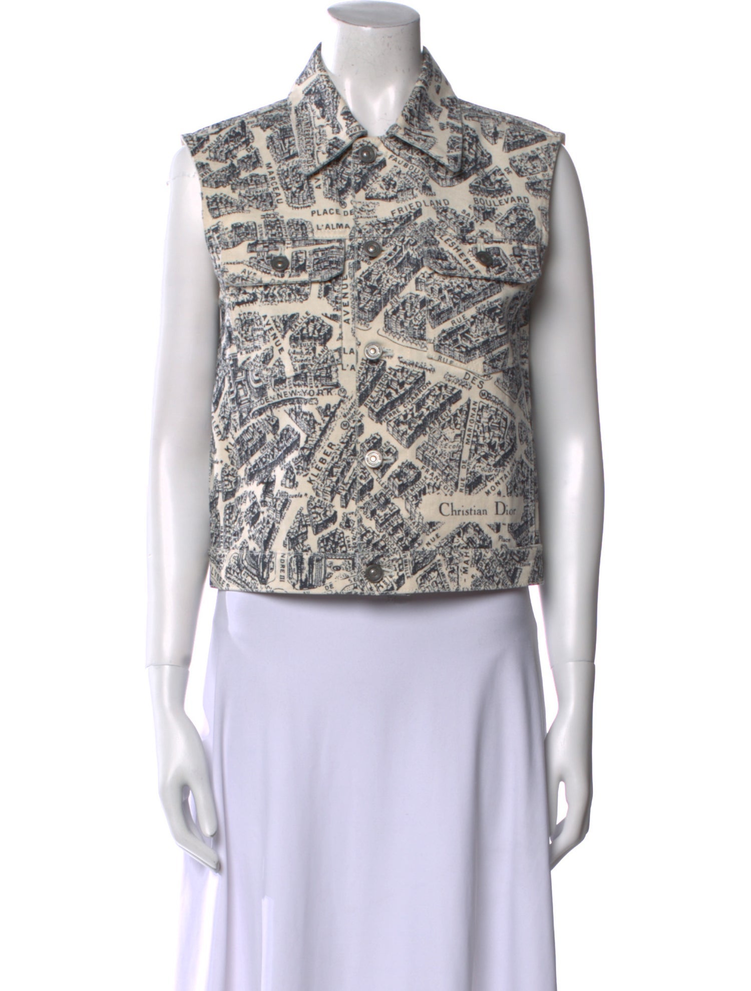 Christian Dior Printed Vest