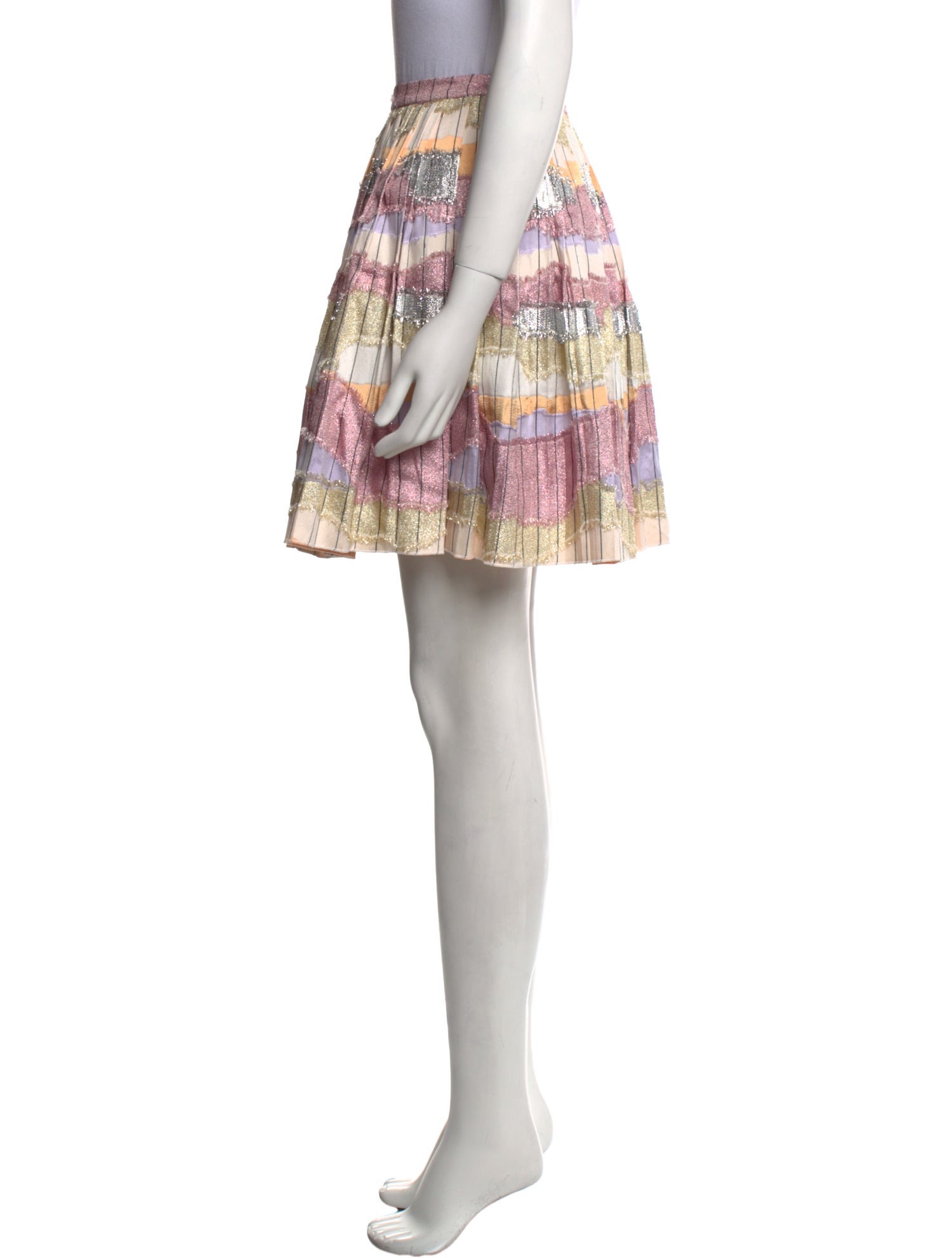 Christian Dior Printed Mini Skirt