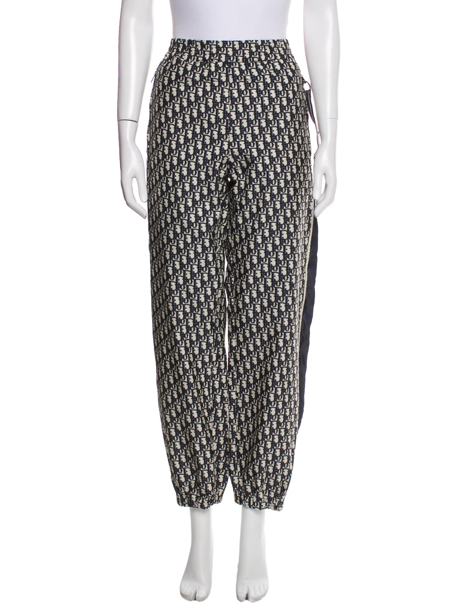 Christian Dior Printed Skinny Leg Pants