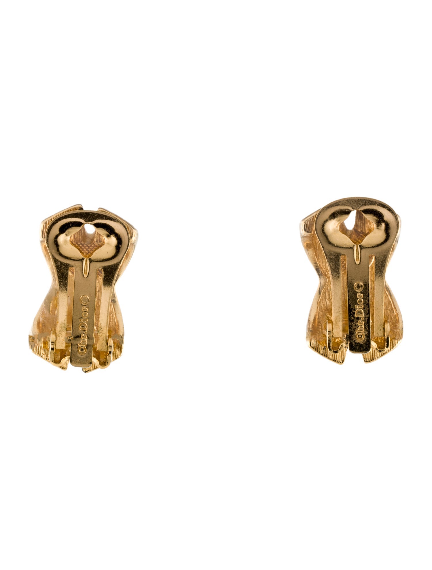 Christian Dior Vintage Clip-On Earrings