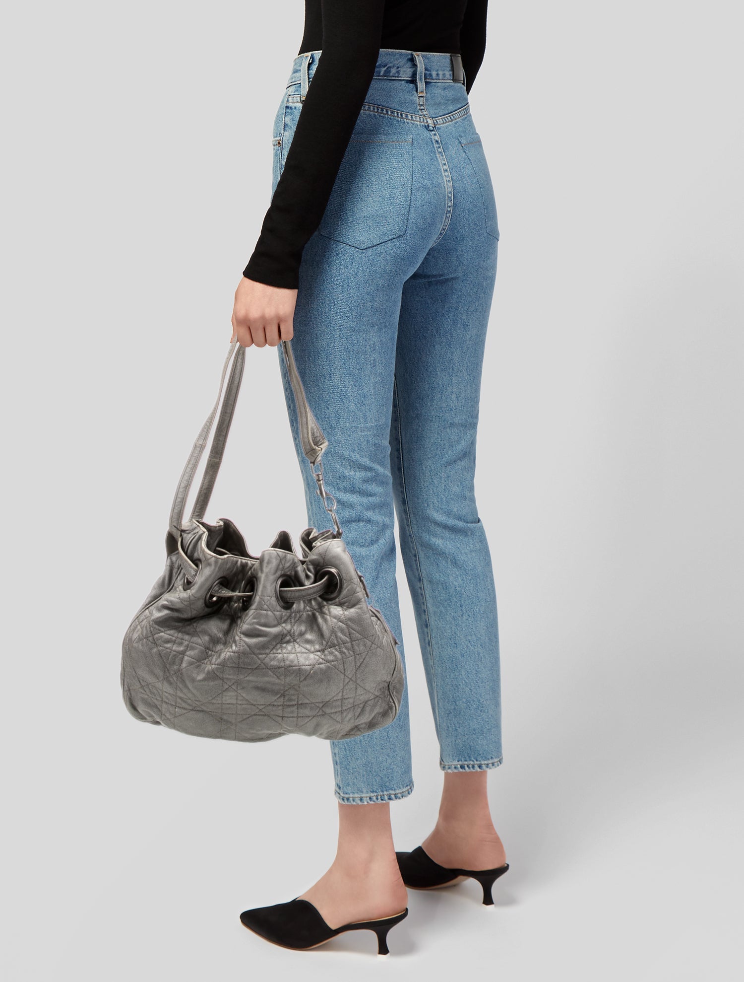 Christian Dior Cannage Hobo Vintage