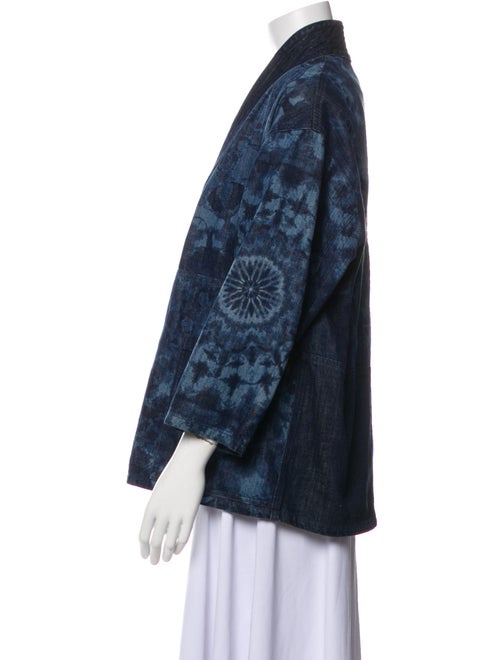 Christian Dior Tie-Dye Print Denim Jacket