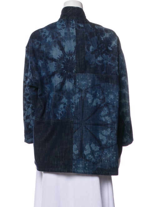 Christian Dior Tie-Dye Print Denim Jacket