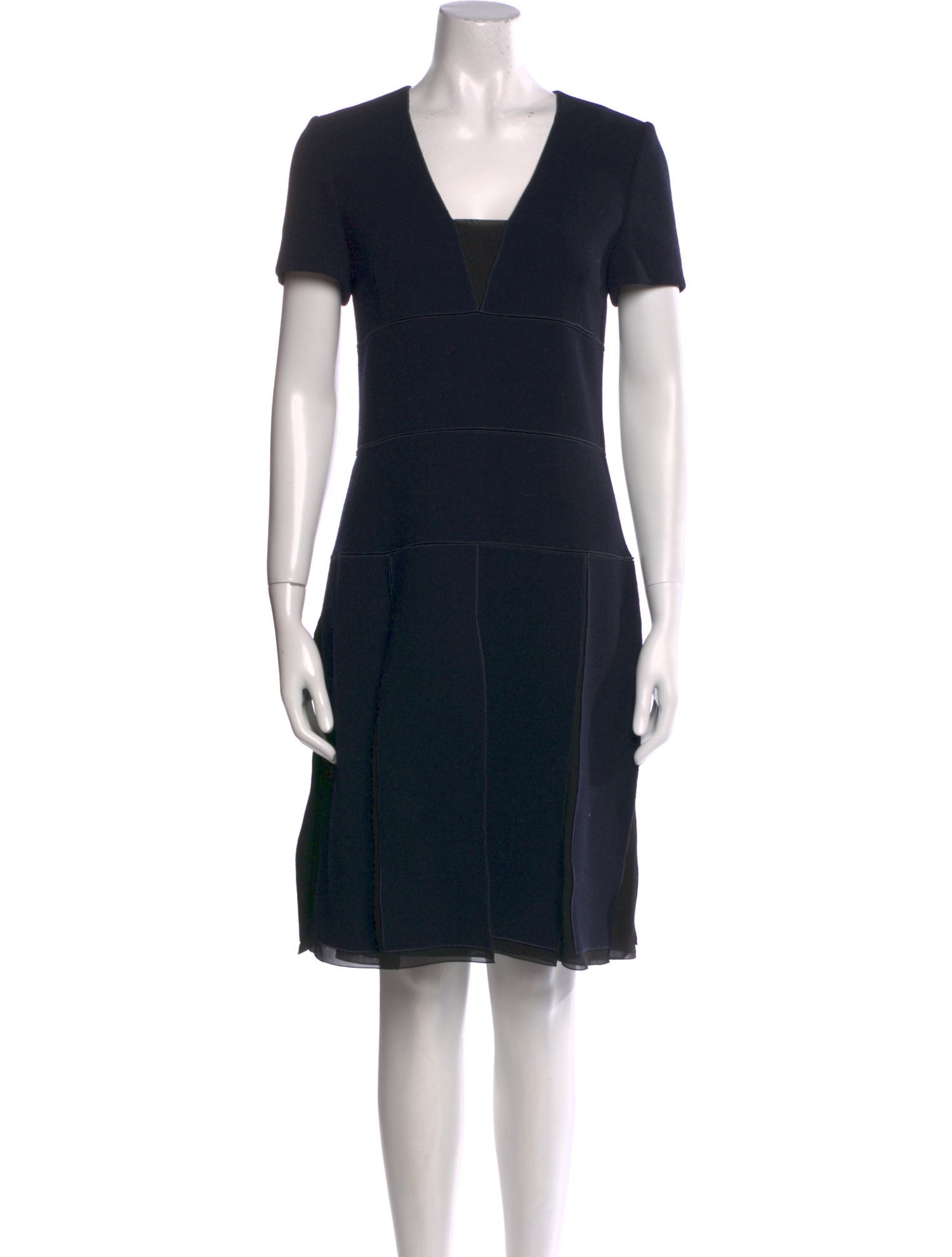 Christian Dior Wool Knee-Length Dress