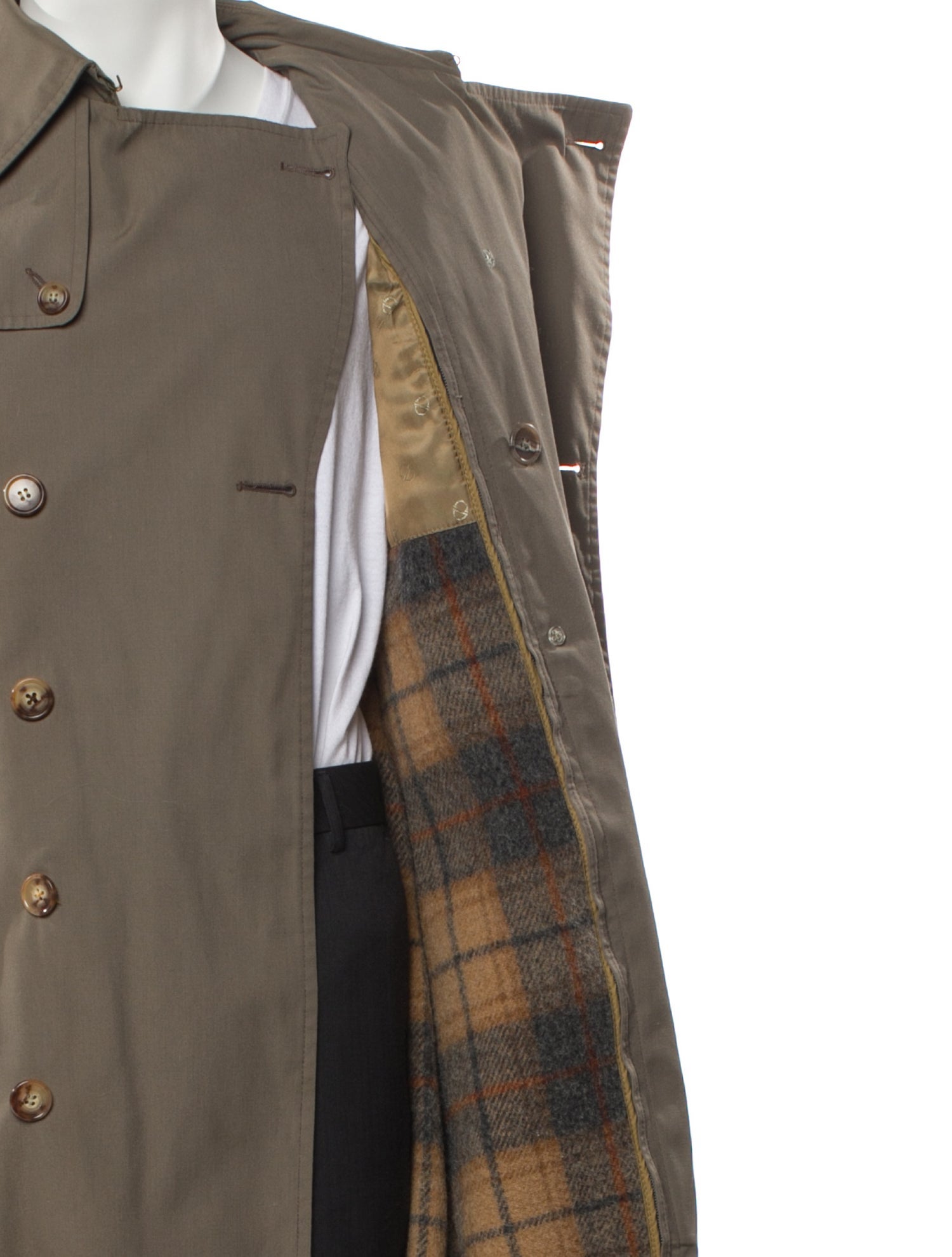 Christian Dior Wool Trench Coat