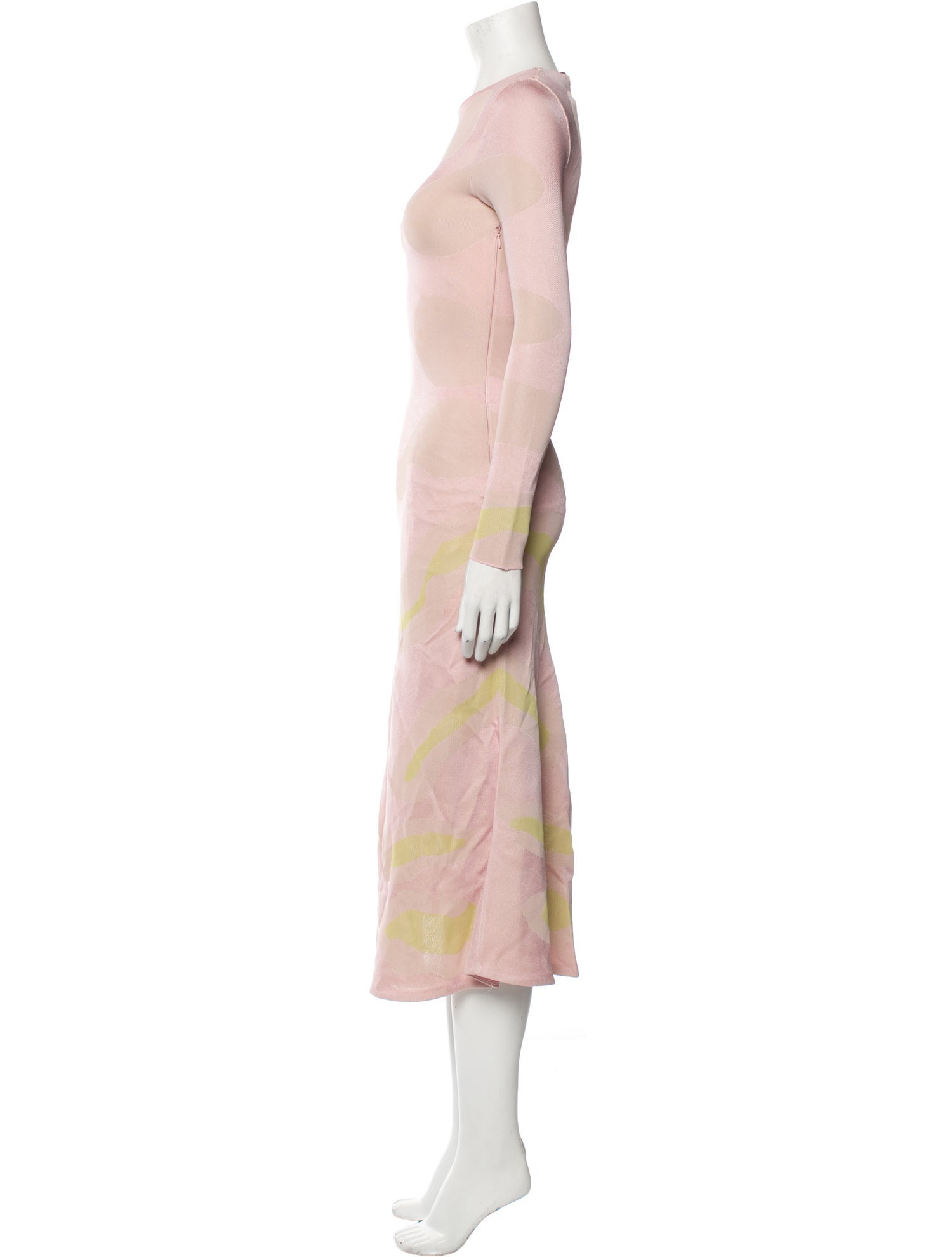 Christian Dior Tie-Dye Print Long Dress