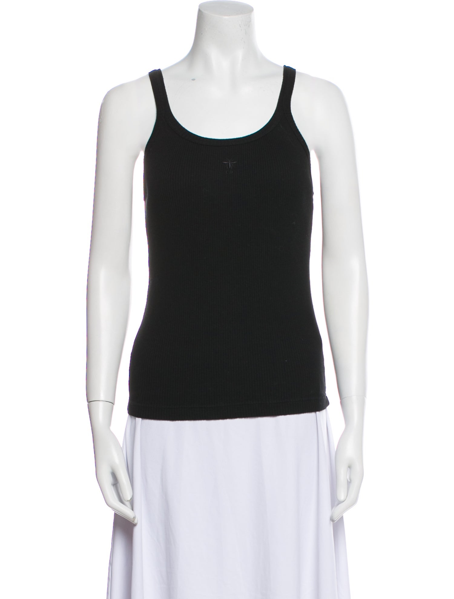 Christian Dior Scoop Neck Sleeveless Top
