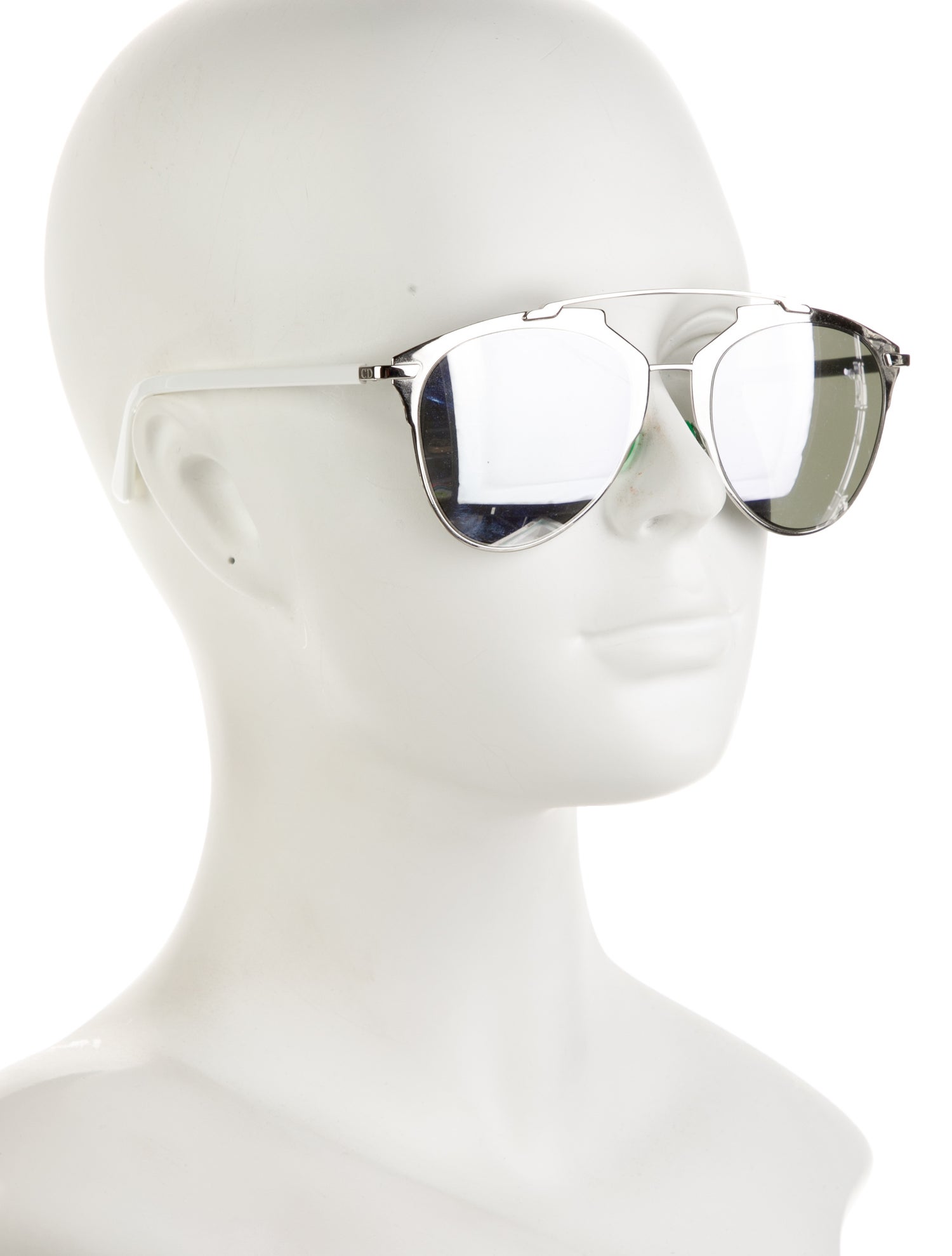Christian Dior Aviator Mirrored Sunglasses