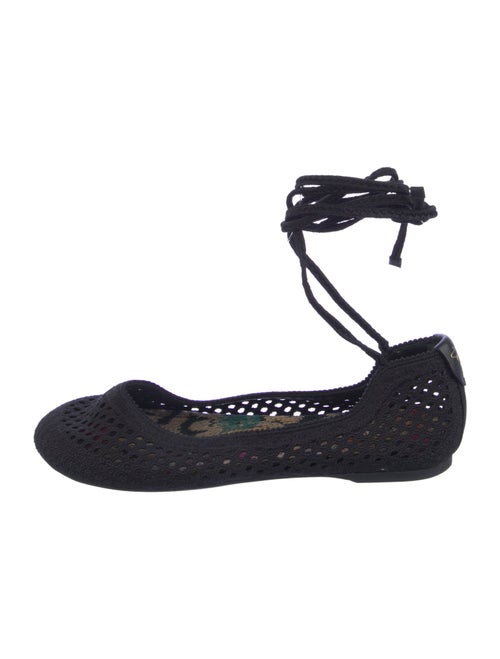 Christian Dior Bee Accent Mesh Ballet Flats