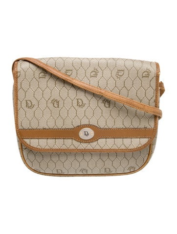 Christian Dior Crossbody Bags Honeycomb Shoulder Bag Small Vintage