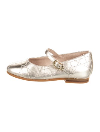 Christian Dior Girls Metallic Ballet