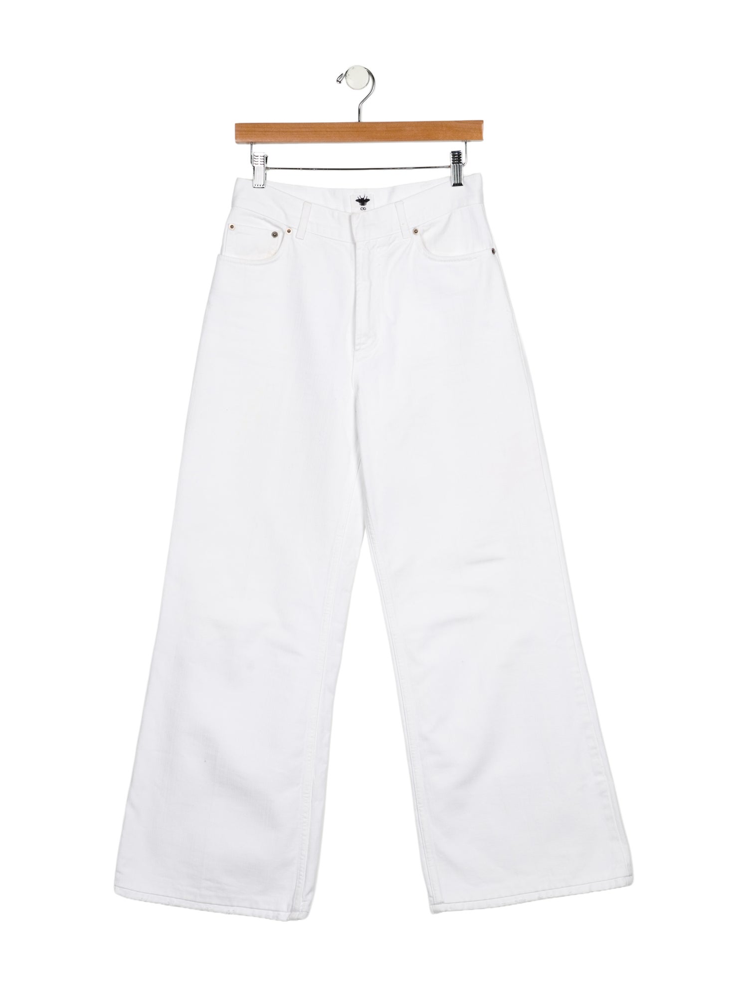 Christian Dior High-Rise Wide Leg Jeans