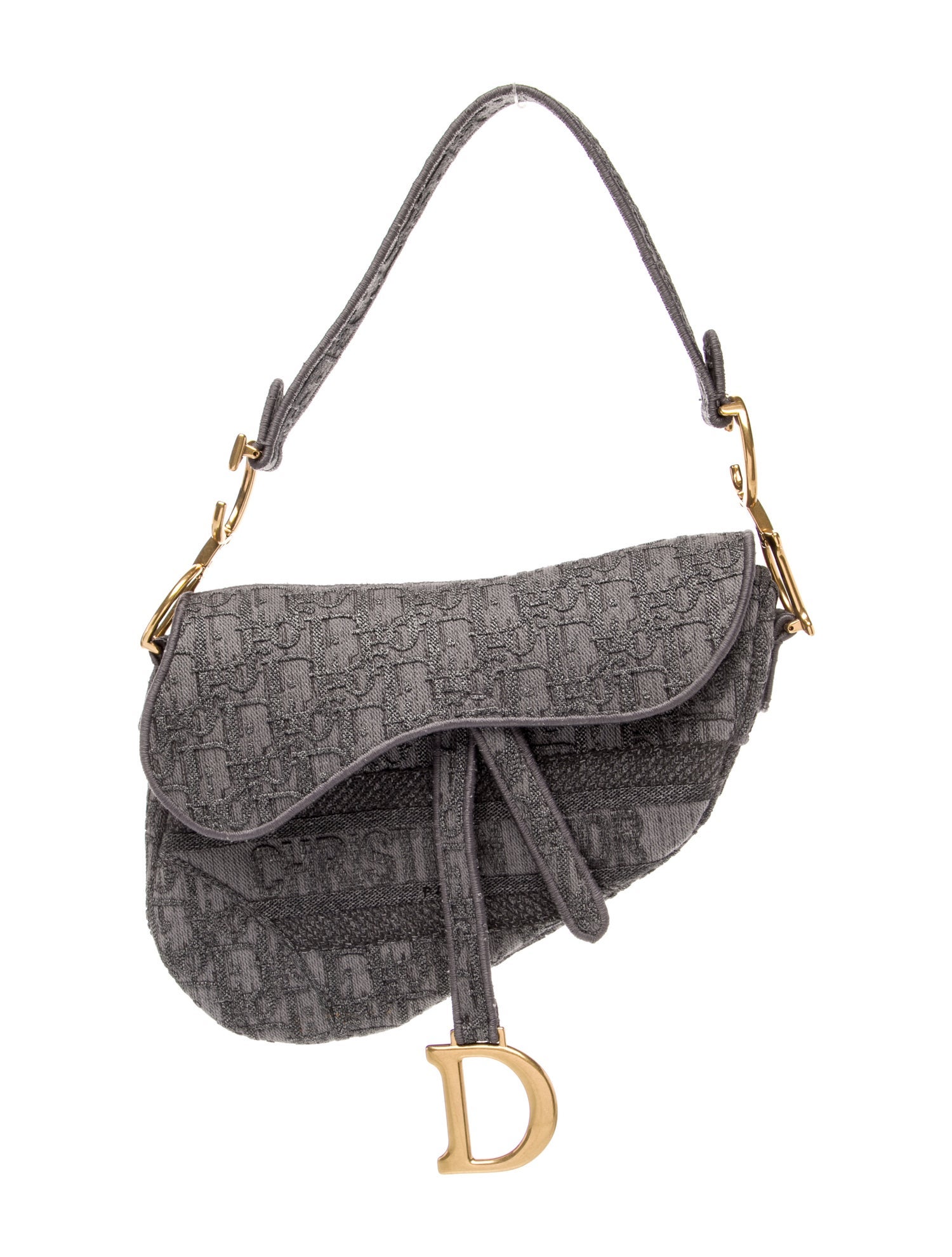 Christian Dior Oblique Jacquard Saddle