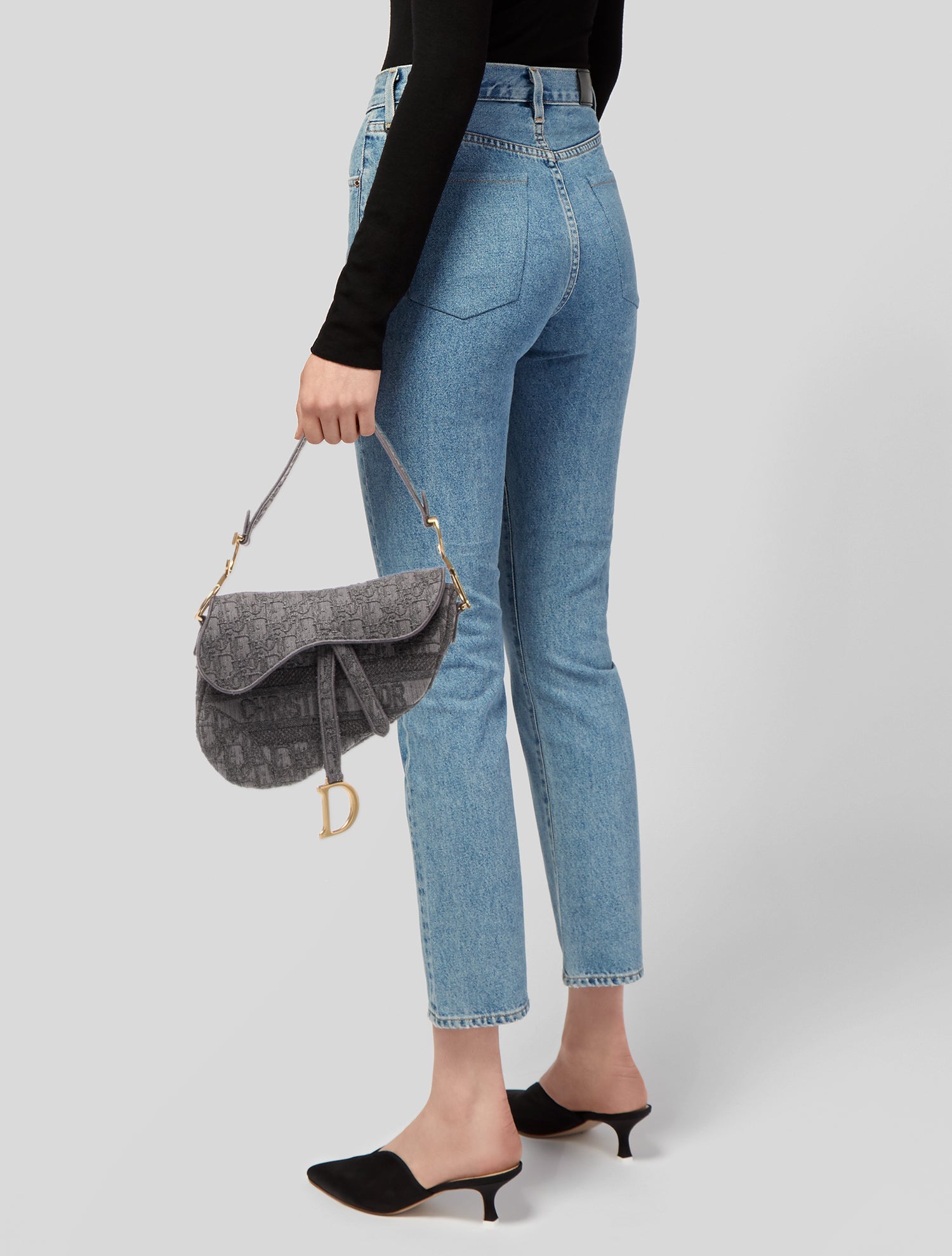 Christian Dior Oblique Jacquard Saddle
