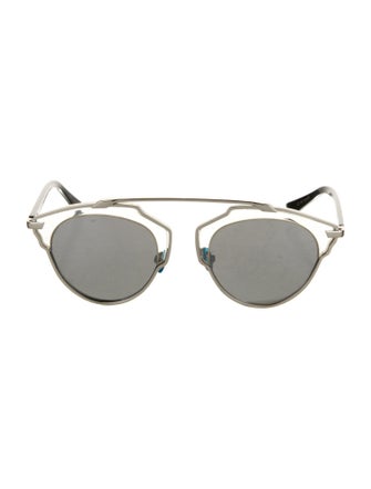 Christian Dior Aviator Mirrored Sunglasses