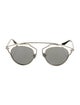 Christian Dior Aviator Mirrored Sunglasses