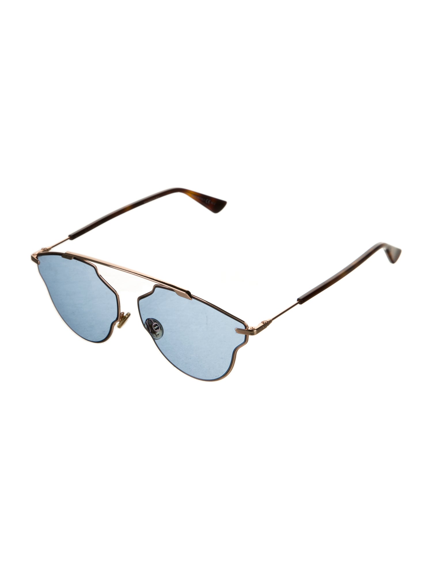 Christian Dior Aviator Mirrored Sunglasses