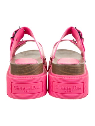Christian Dior Leather Studded Accents Slides