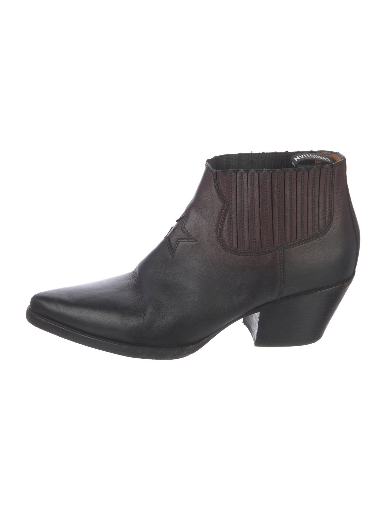 Christian Dior Leather Chelsea Boots