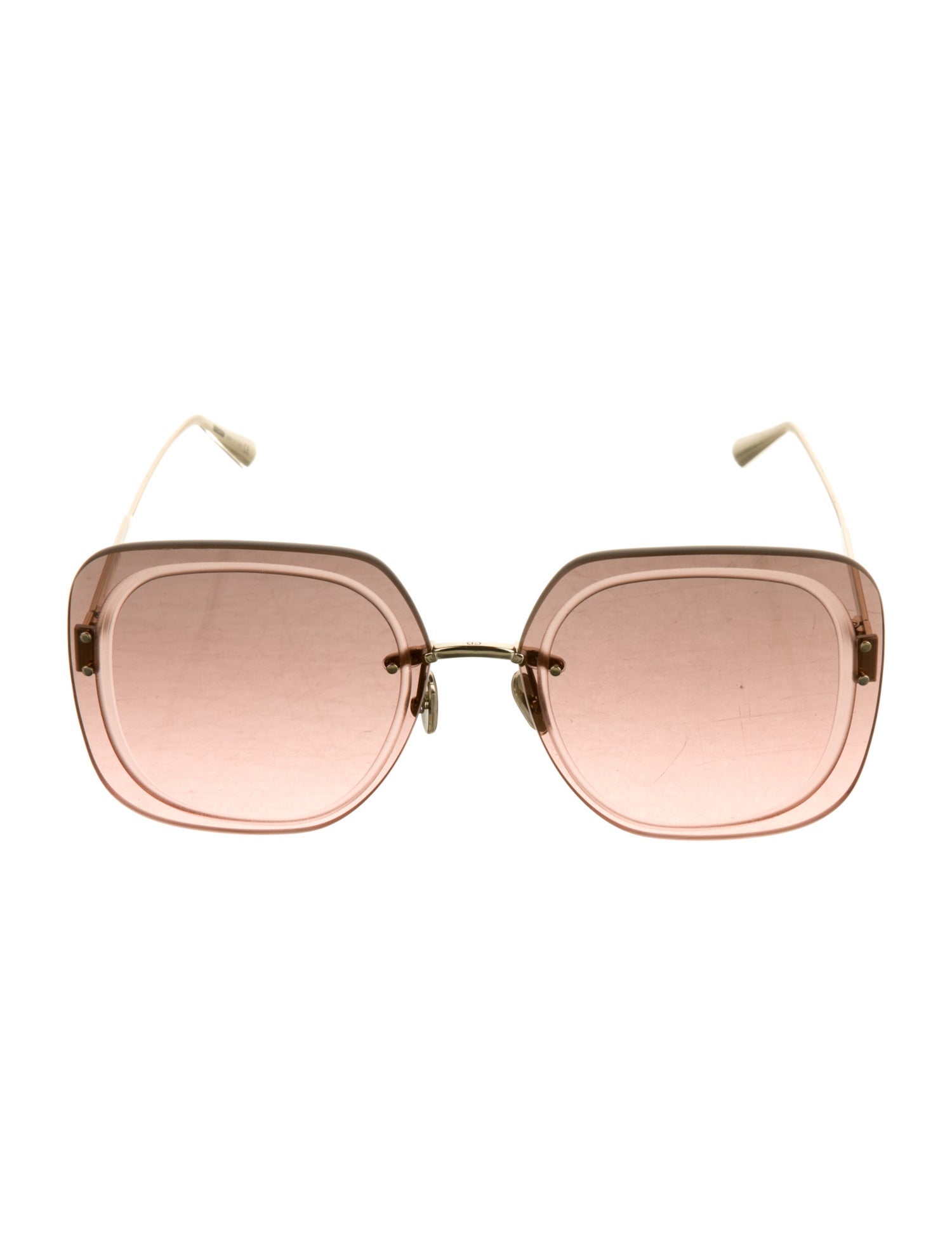 Christian Dior Oversize Gradient Sunglasses