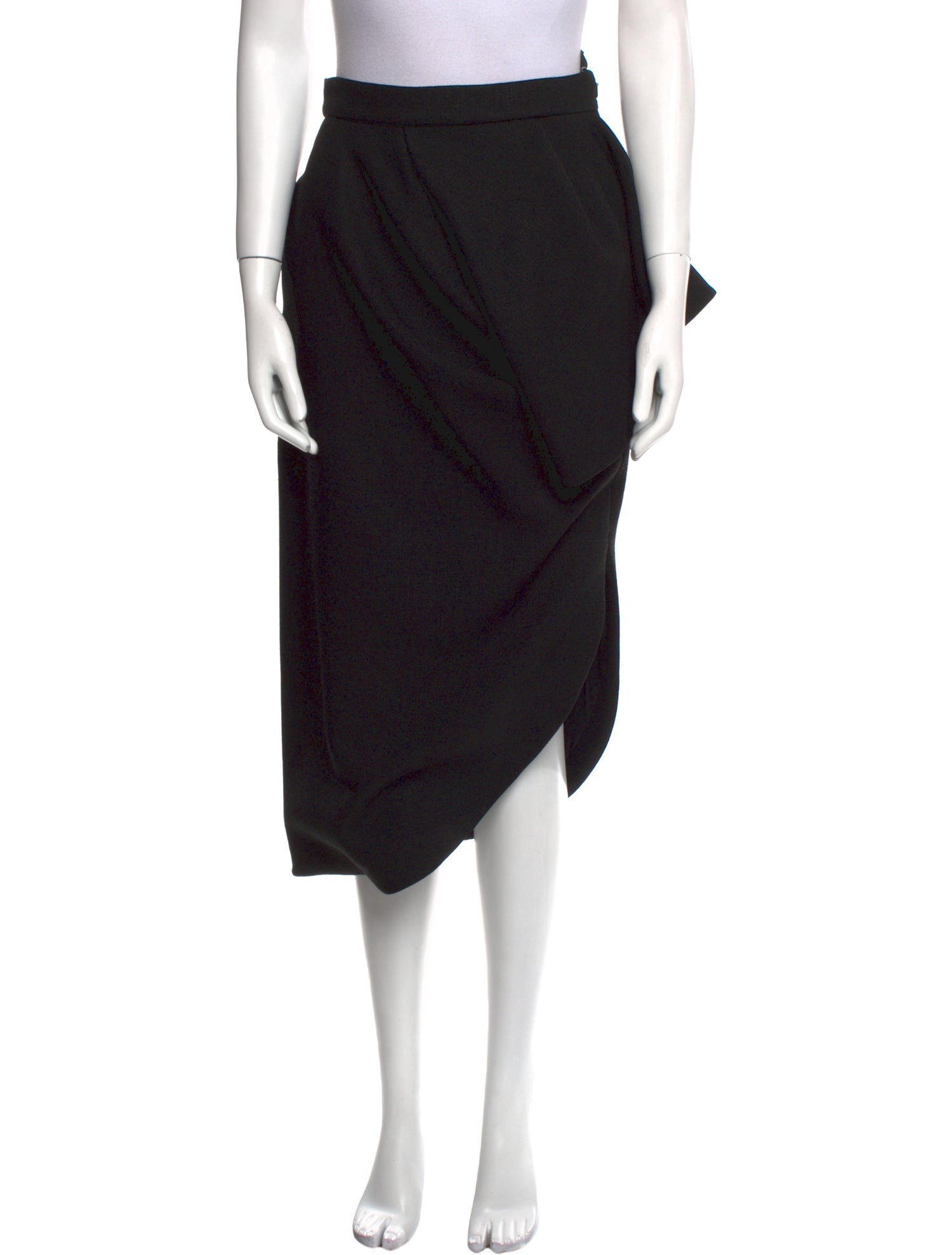 Christian Dior Wool Midi Length Skirt