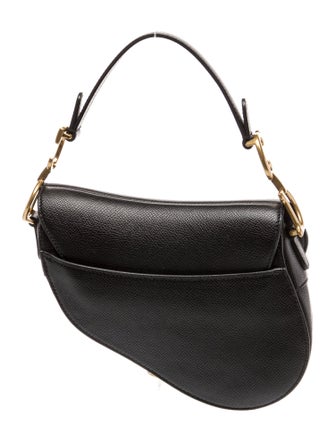 Christian Dior Leather Saddle Mini