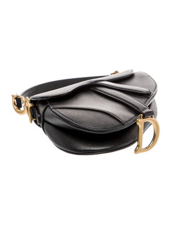 Christian Dior Leather Saddle Mini