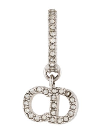 Christian Dior Crystal Clair D Lune Drop Single Earring