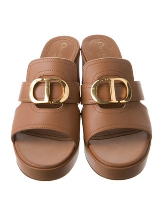 Christian Dior Leather Slides
