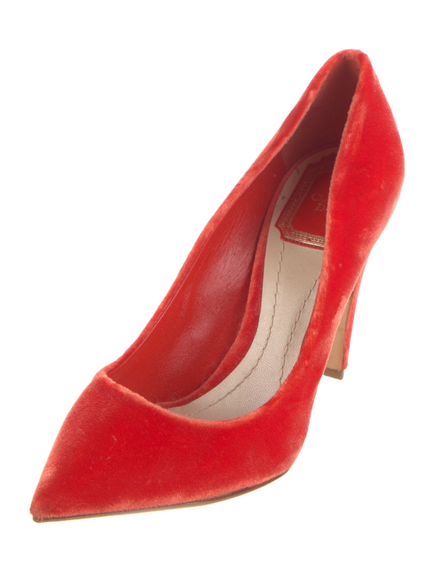 Christian Dior Velvet Pumps