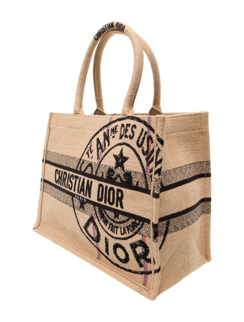 Christian Dior Jute Book Medium 2022