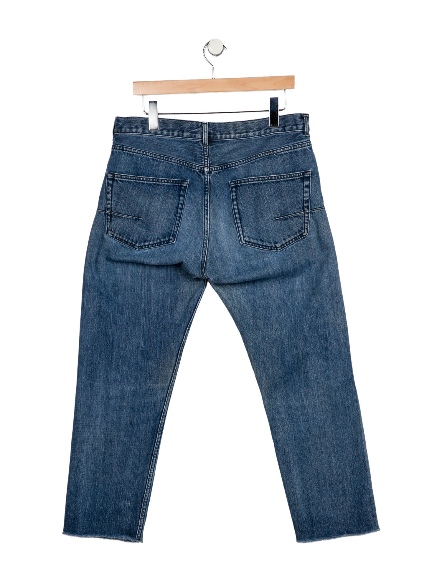 Christian Dior High-Rise Straight Leg Jeans