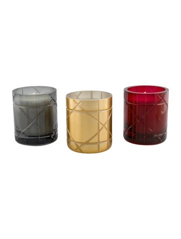 Christian Dior Decorative Accents 3-Piece Scented Candle Set