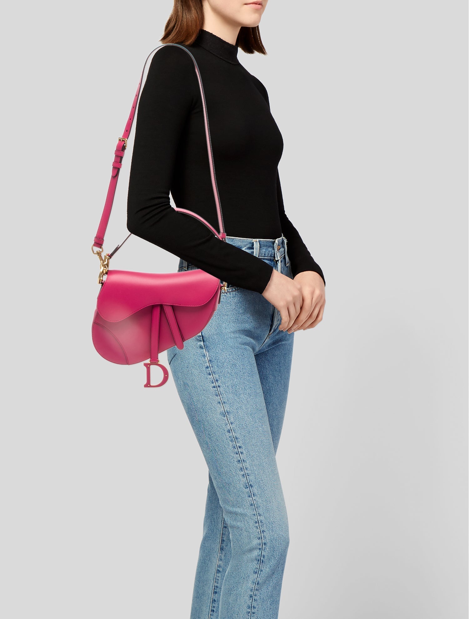 Christian Dior Leather Saddle 2023