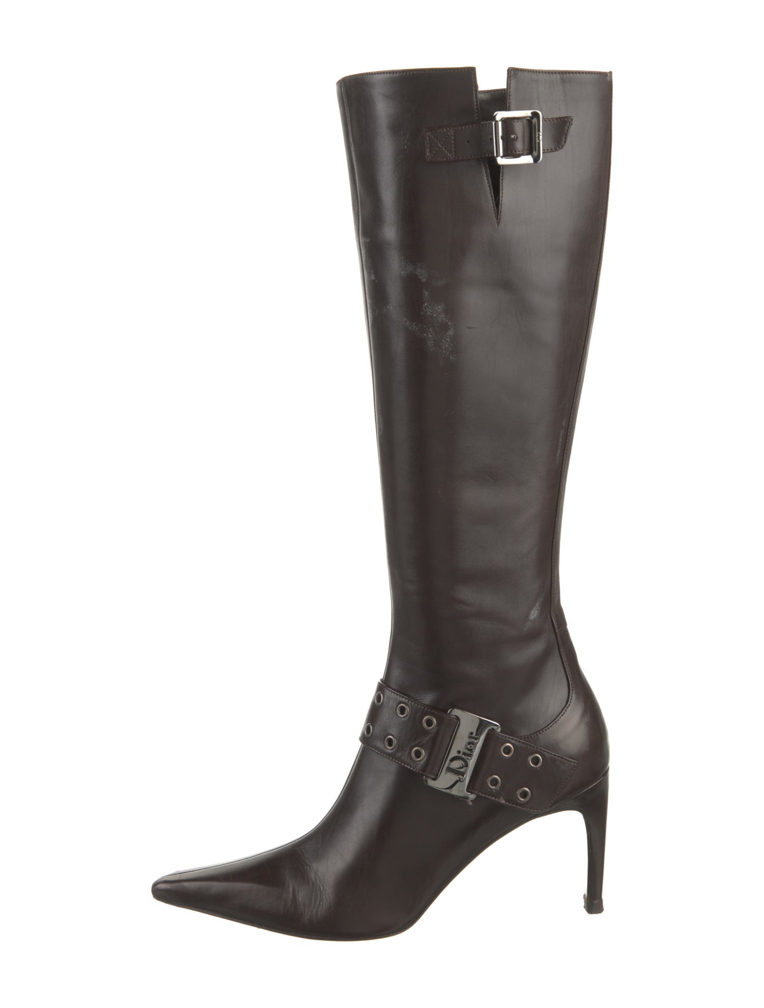 Christian Dior Leather Boots