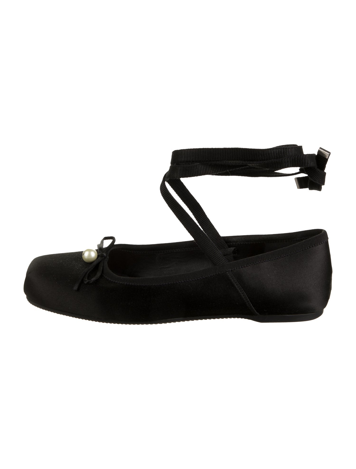 Christian Dior Satin Ballet Flats