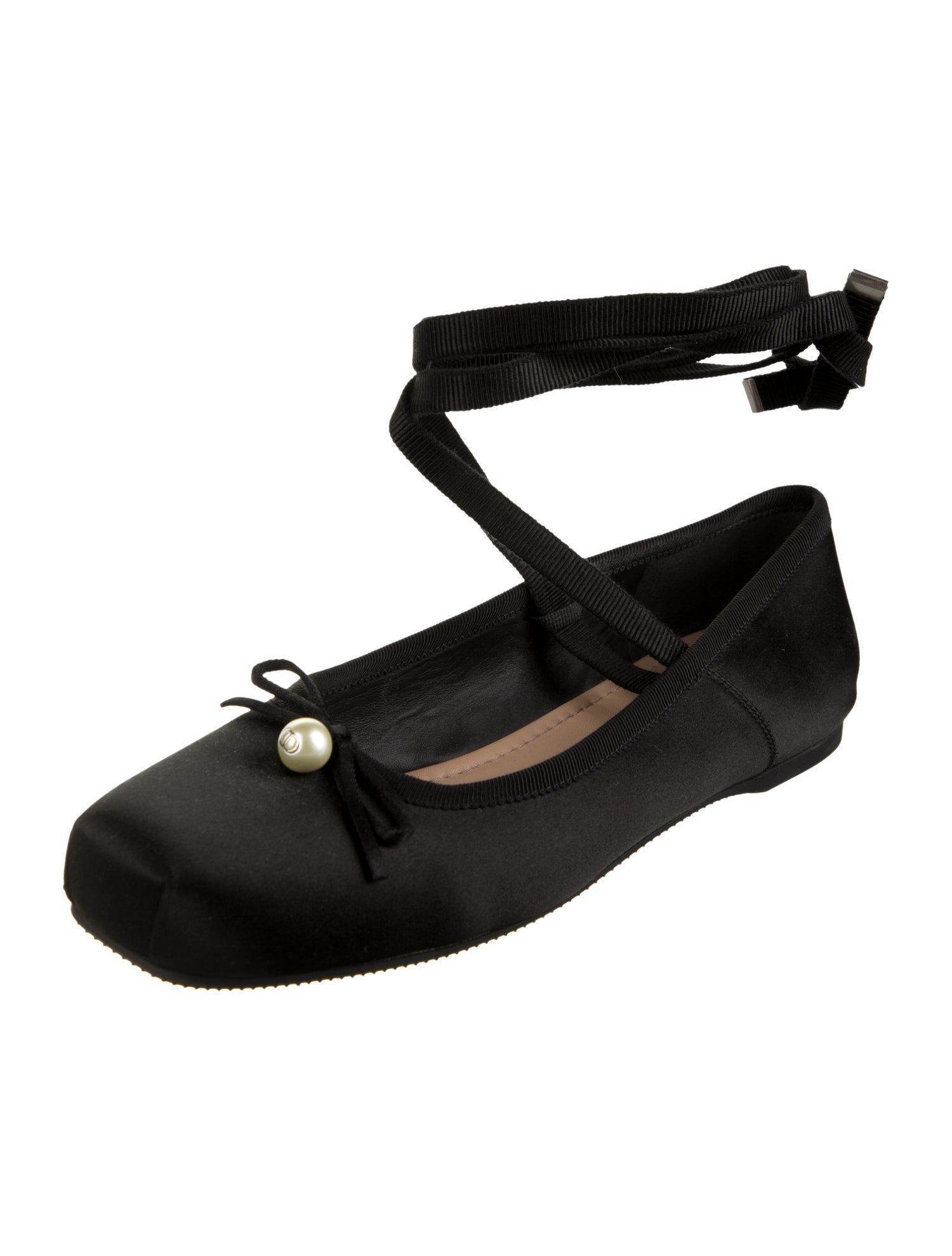 Christian Dior Satin Ballet Flats