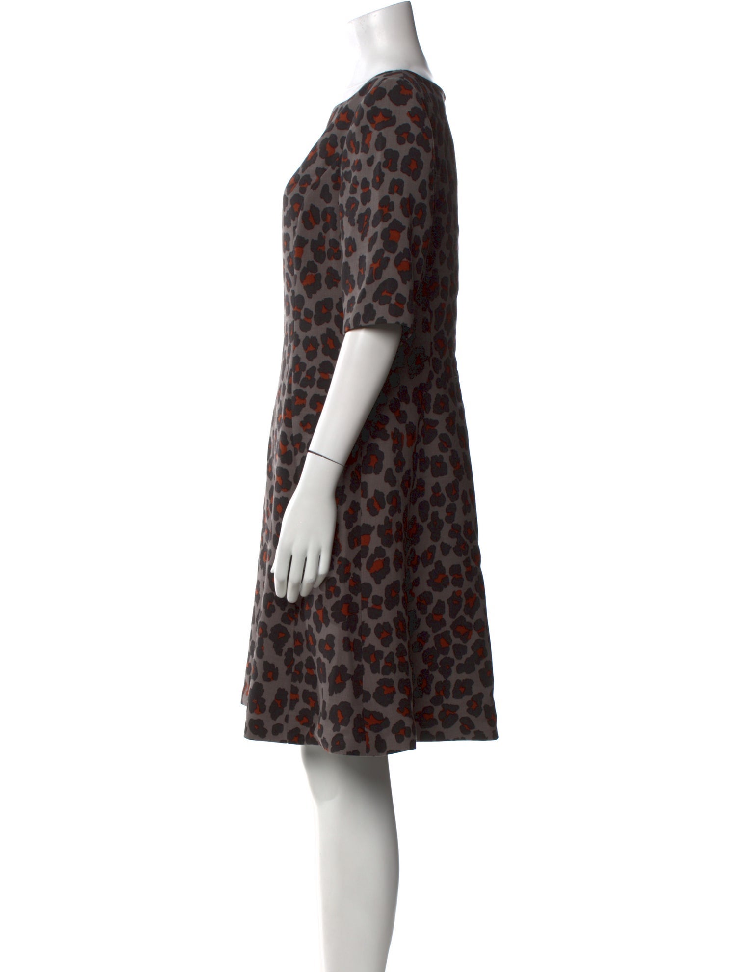Christian Dior Wool Knee-Length Dress