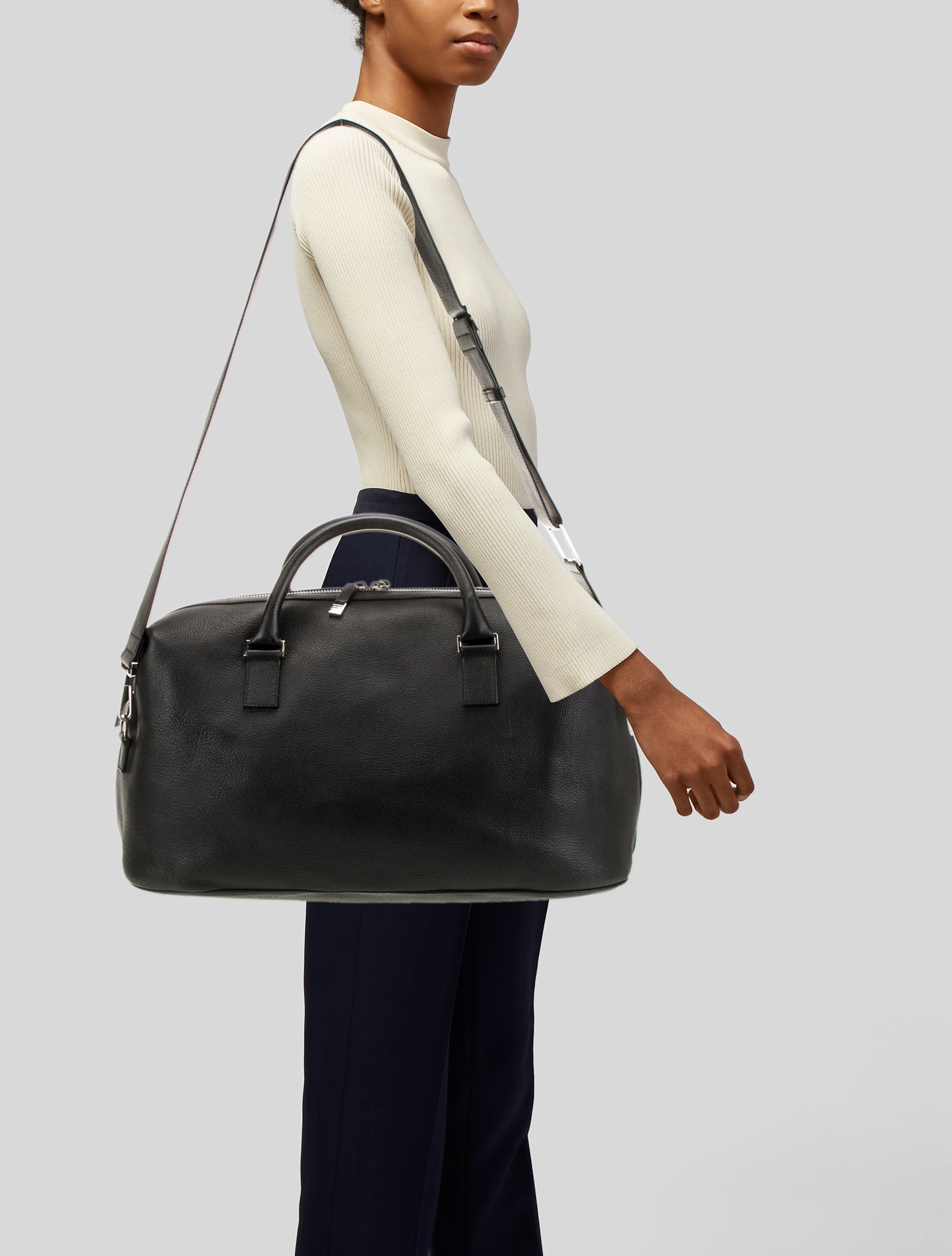 Dior Homme Leather Weekender Bag