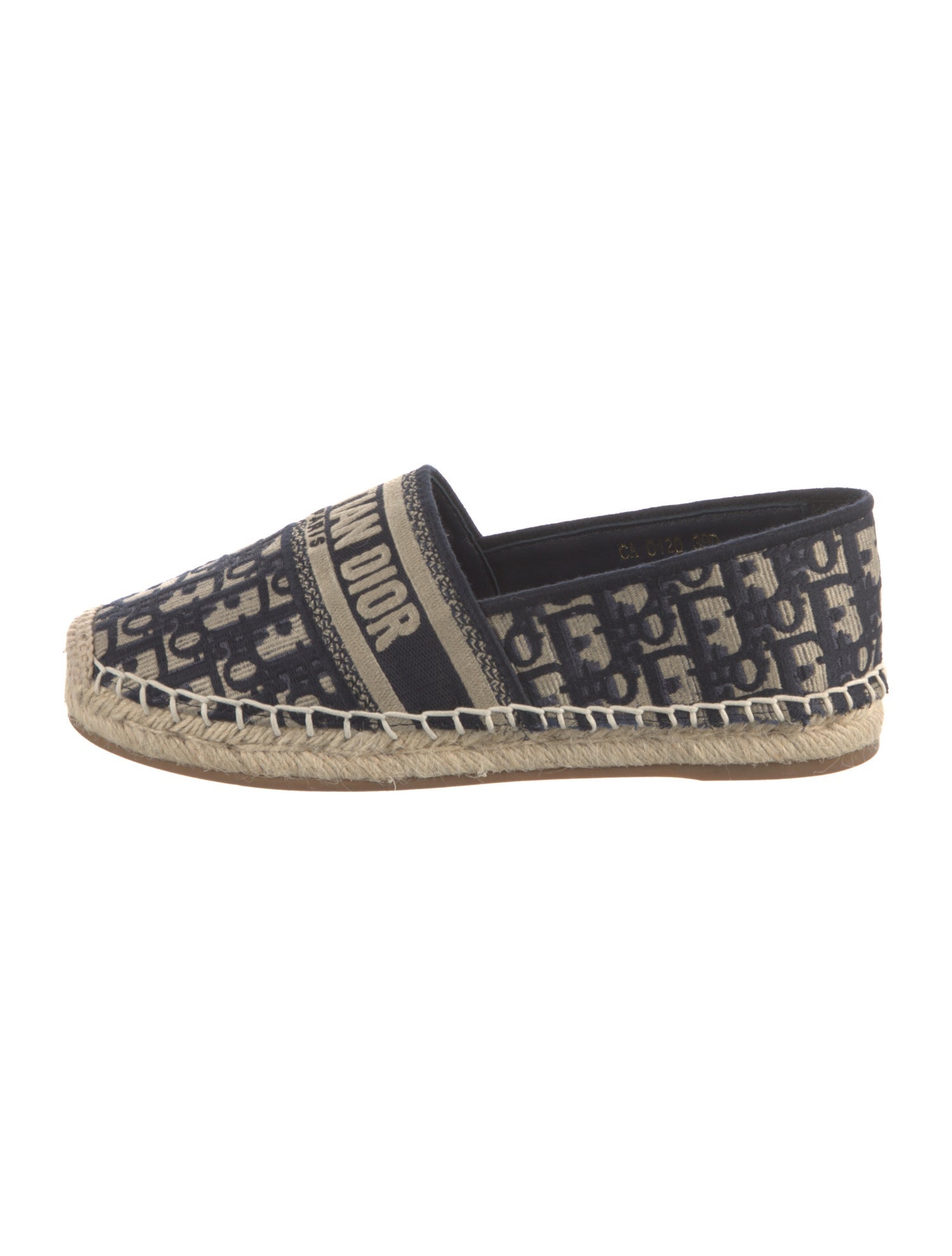 Christian Dior Oblique Jacquard Espadrilles